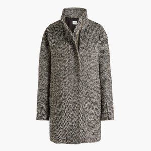 J.Crew Factory Herringbone City Coat Fall 2020 (size 6)